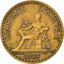 Coin, France, Chambre de commerce, Franc, 1927, Paris, VF(20-25)