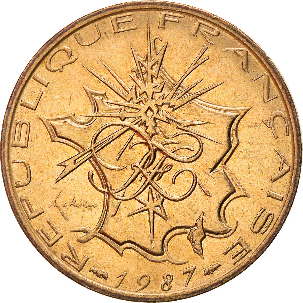 Monnaie, France, Mathieu, 10 Francs, 1987, SUP, Nickel-brass, Gadoury:814