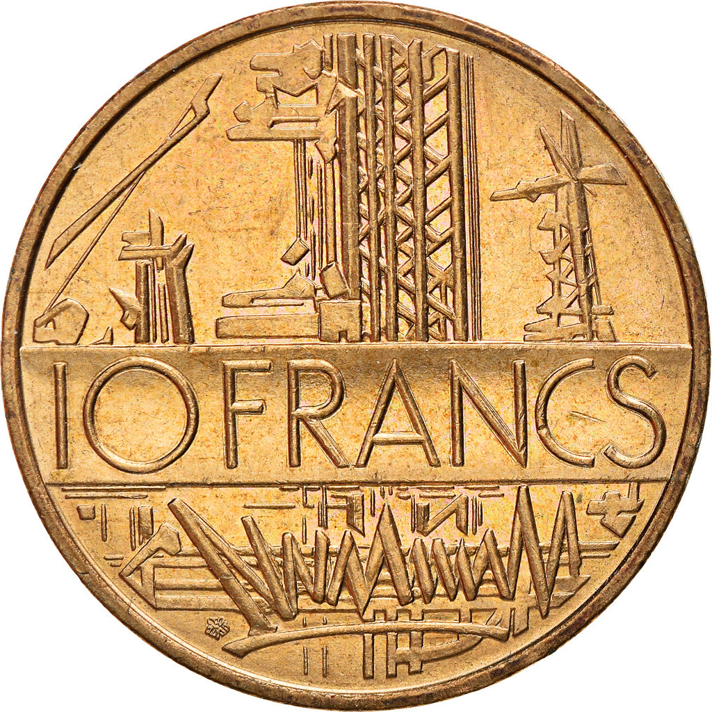 Monnaie, France, Mathieu, 10 Francs, 1987, SUP, Nickel-brass, Gadoury:814