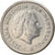 Moneda, Países Bajos, Juliana, 10 Cents, 1968, MBC, Níquel, KM:182