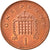 Moeda, Grã-Bretanha, Elizabeth II, Penny, 1993, AU(50-53), Aço Cromado a