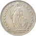 Coin, Switzerland, 1/2 Franc, 1951, Bern, AU(55-58), Silver, KM:23