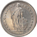 Coin, Switzerland, 1/2 Franc, 1968, Bern, MS(64), Copper-nickel, KM:23a.1