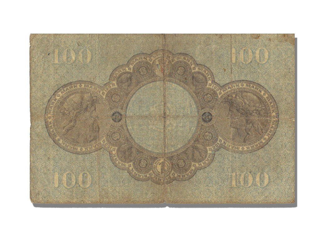 Banconote, Stati tedeschi, 100 Mark, 1907, BB