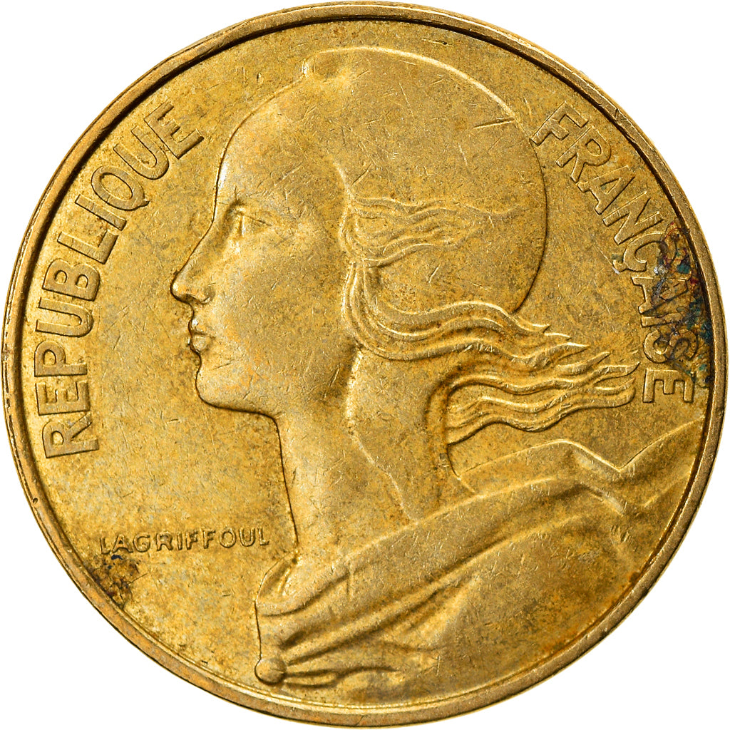 Monnaie, France, Marianne, 10 Centimes, 1987, Paris, TB, Aluminum-Bronze