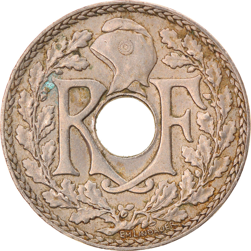 Coin, France, Lindauer, 10 Centimes, 1935, Paris, VF(20-25), Copper-nickel