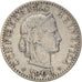 Coin, Switzerland, 20 Rappen, 1900, Bern, VF(30-35), Nickel, KM:29