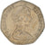 Moeda, Grã-Bretanha, Elizabeth II, 50 Pence, 1983, VF(20-25), Cobre-níquel