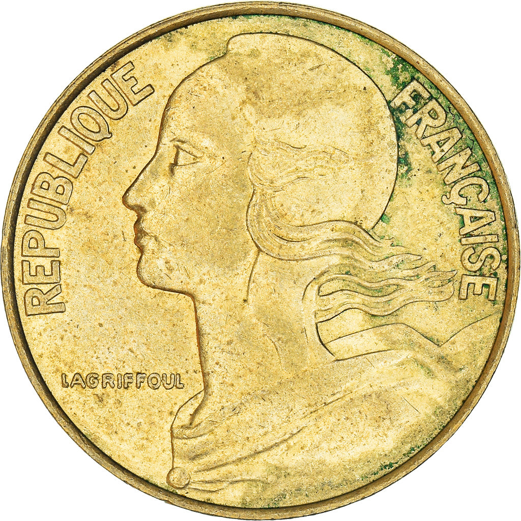 Coin, France, Marianne, 20 Centimes, 1996, Paris, VF(20-25), Aluminum-Bronze