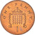 Monnaie, Grande-Bretagne, Elizabeth II, Penny, 2005, TB+, Copper Plated Steel