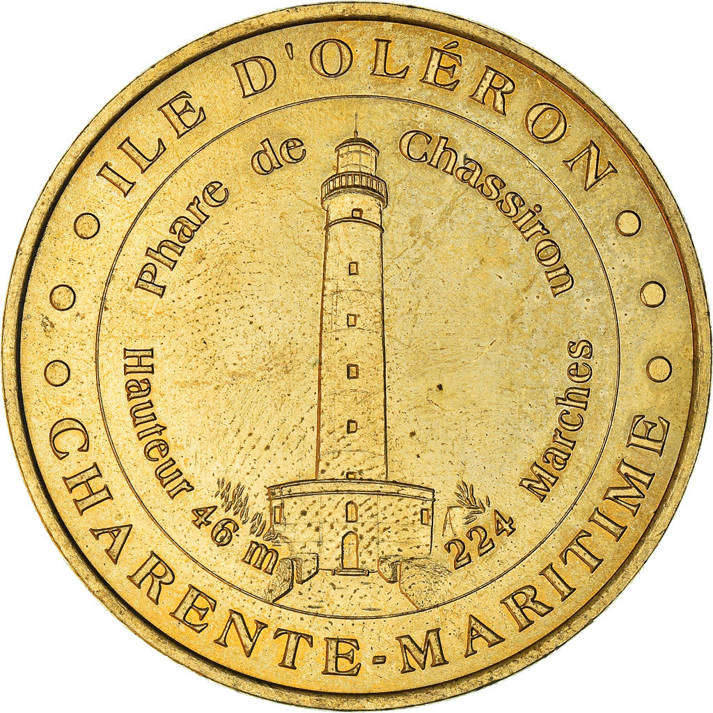 France, Token, Touristic token, Ile d'Oléron, 2001, Monnaie de Paris