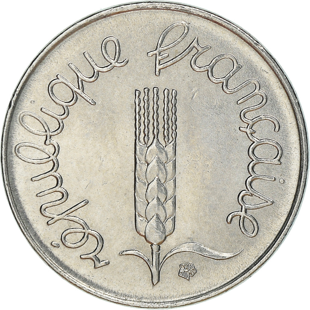 Münze, Frankreich, Épi, Centime, 1977, Paris, VZ, Stainless Steel, KM:928