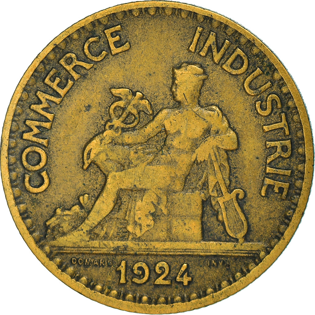 Coin, France, Chambre de commerce, 50 Centimes, 1924, VF(20-25)