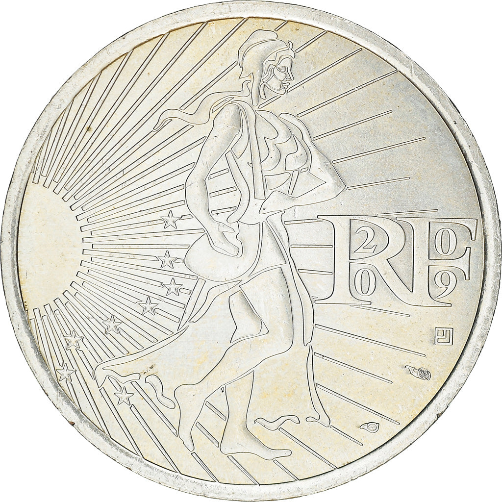 France, 10 Euro, 2009, BU, MS(60-62), Silver, Gadoury:EU337, KM:1580