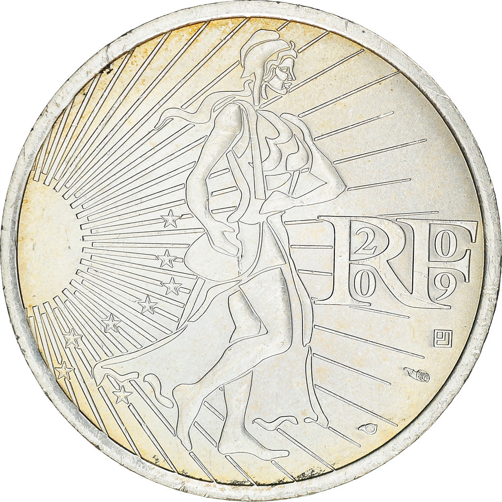 France, 10 Euro, 2009, BU, SPL, Argent, Gadoury:EU337, KM:1580