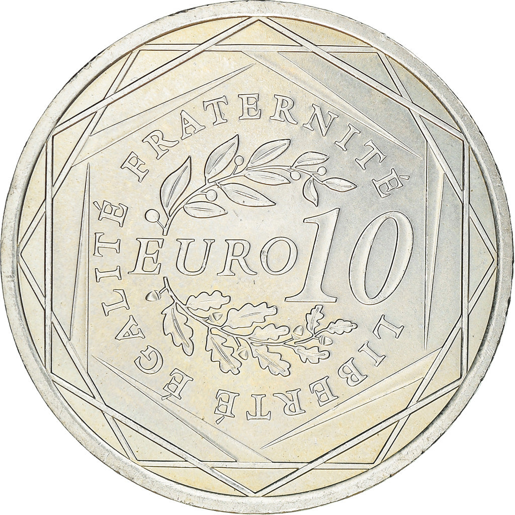 France, 10 Euro, 2009, BU, SPL, Argent, Gadoury:EU337, KM:1580