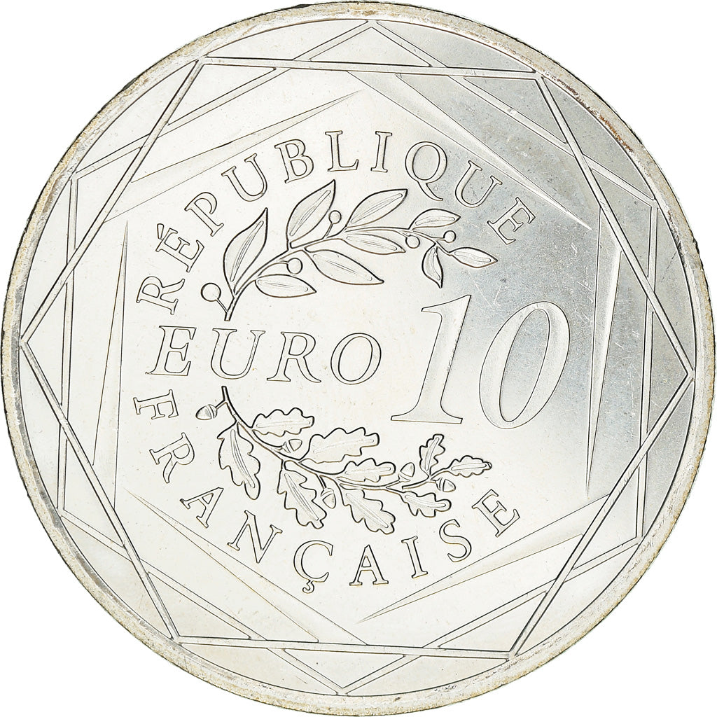 Francia, 10 Euro, 2012, Paris, SC+, Plata, Gadoury:EU 516, KM:2073