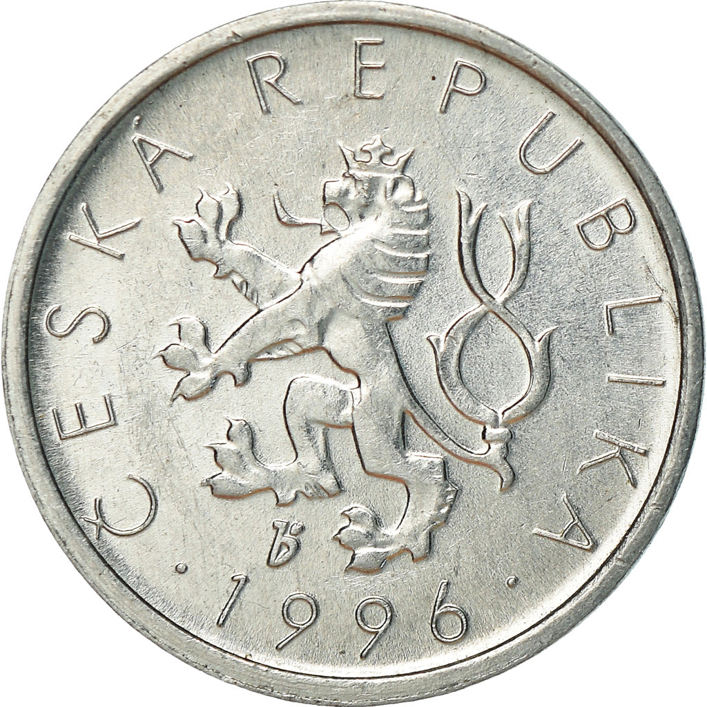 Monnaie, République Tchèque, 10 Haleru, 1996, SUP, Aluminium, KM:6