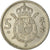 Munten, Spanje, Juan Carlos I, 5 Pesetas, 1975, FR+, Copper-nickel, KM:807