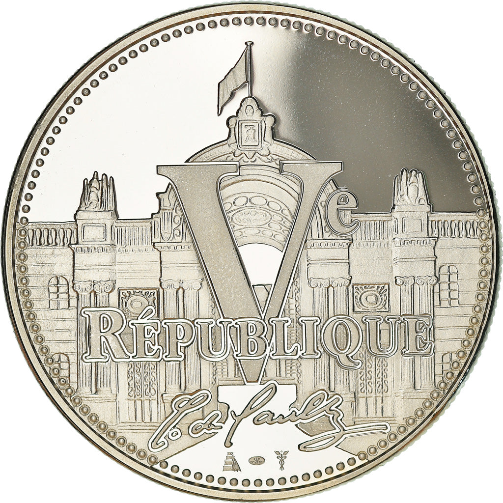 France, Medal, French Fifth Republic, History, MS(65-70), Nickel