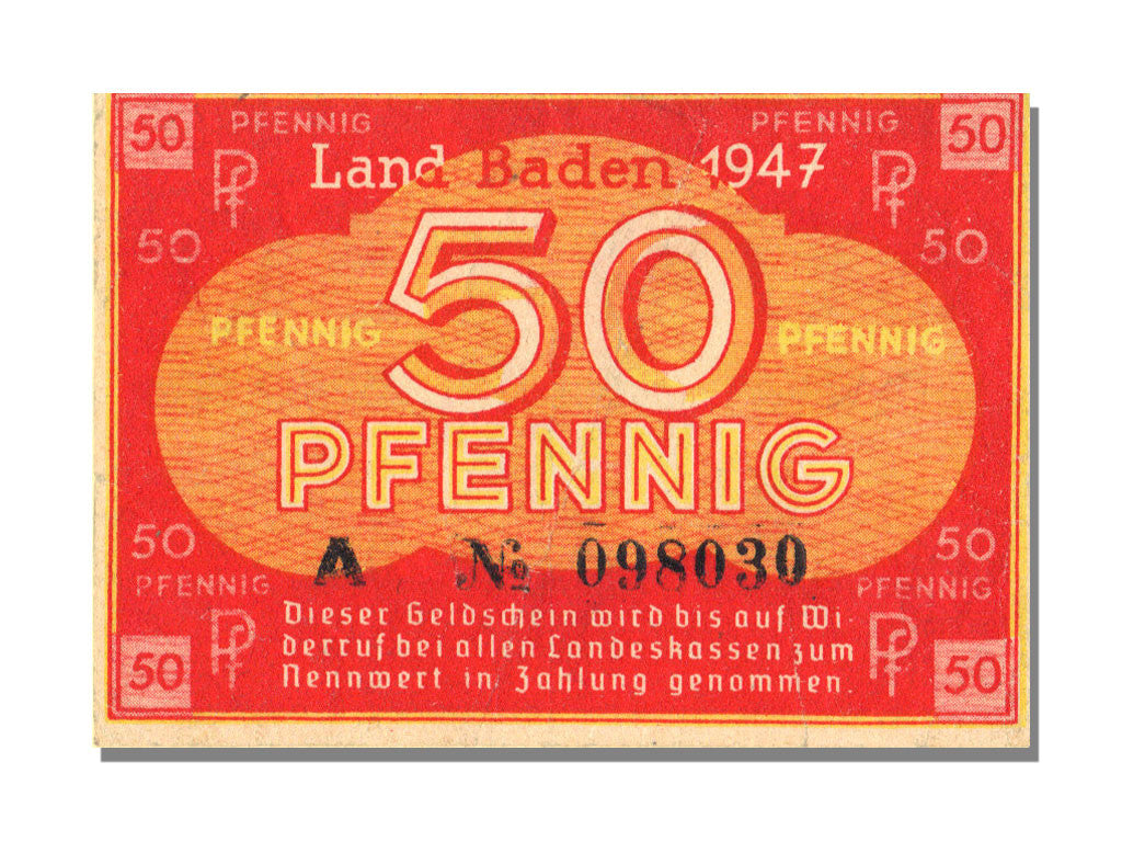 Banknote, Germany, 50 Pfennig, 1947, UNC(63)