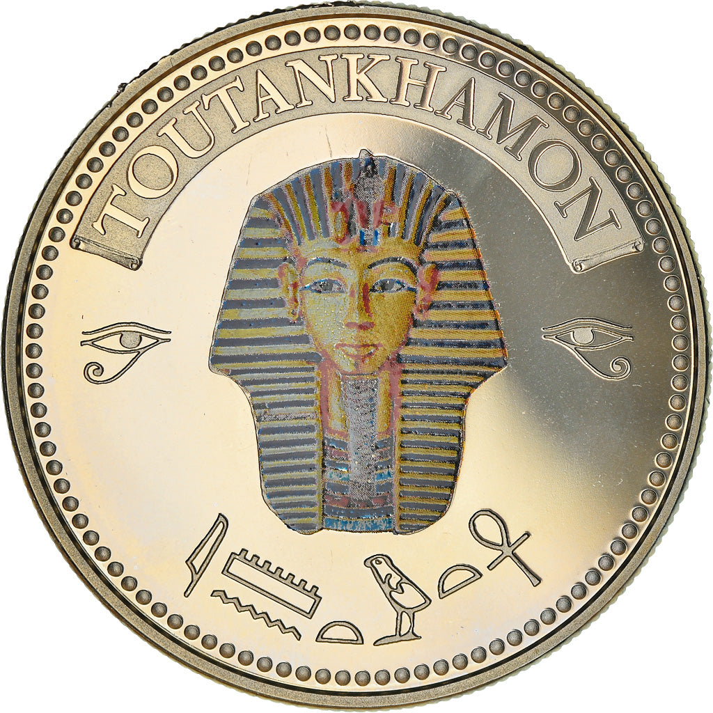 Francja, Medal, Piąta Republika Francuska, Historia, Toutankhamon, MS(65-70)