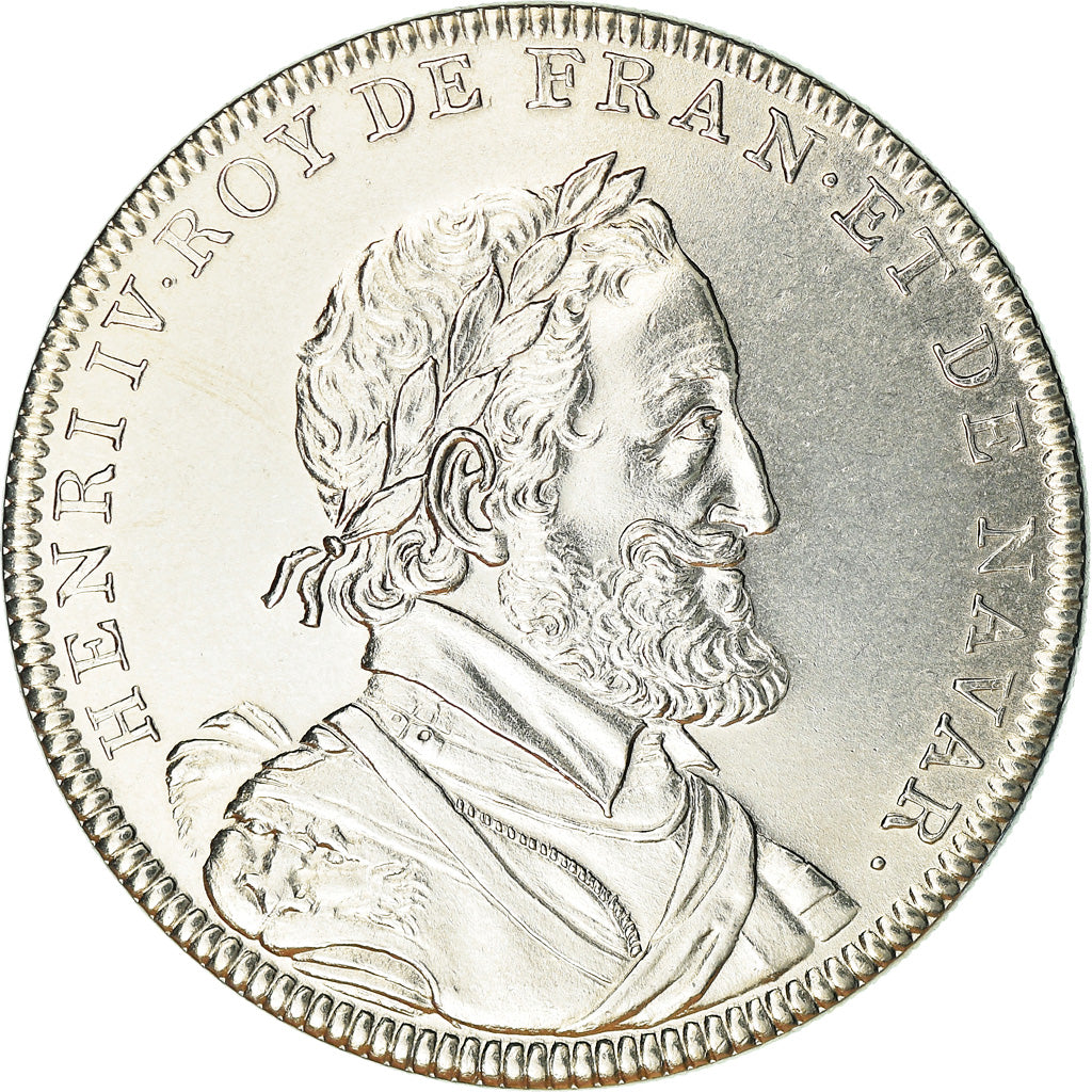 France, Medal, Henri IV, History, MS(65-70), Nickel