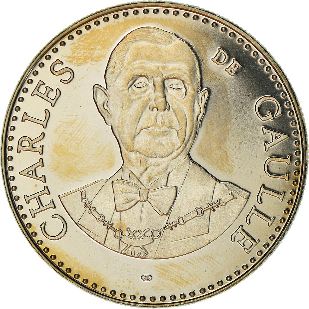France, Medal, French Fifth Republic, History, MS(63), Nickel