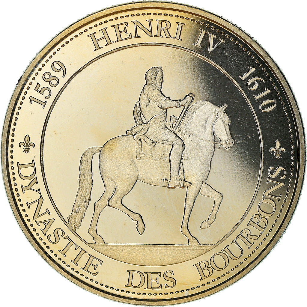 France, Médaille, Henri IV, Dynastie des Bourbons, SPL+, Nickel