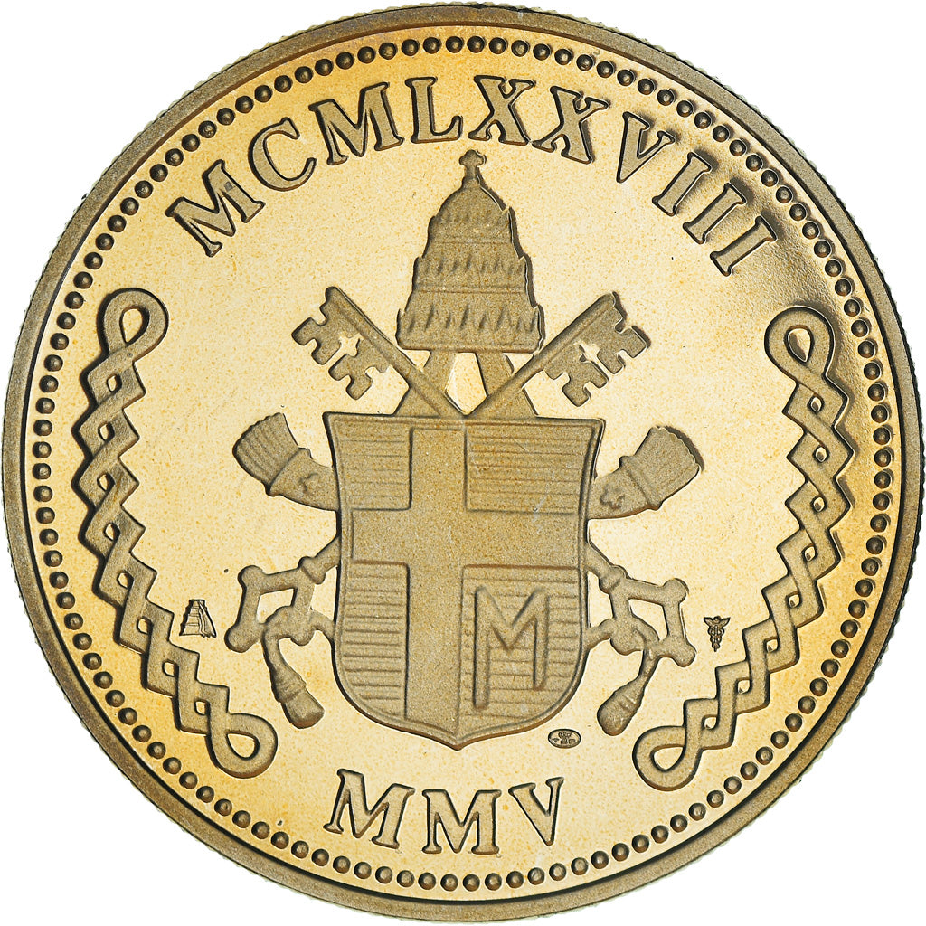 Vaticaan, Medaille, Jean-Paul II, FDC, Copper-nickel