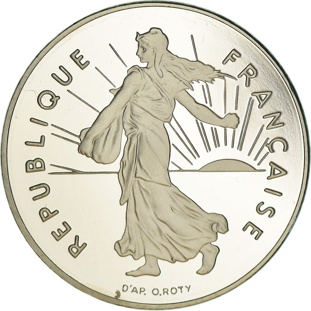 Coin, France, Semeuse, Franc, 1995, Paris, Proof / BE, MS(65-70), Nickel