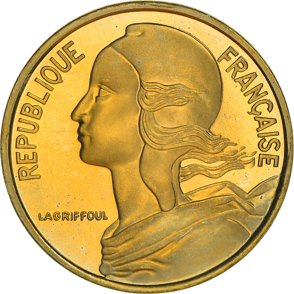 Coin, France, Marianne, 5 Centimes, 1995, Paris, Proof / BE, MS(65-70)