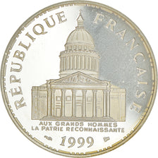 Coin, France, Panthéon, 100 Francs, 1999, Paris, Proof / BE, MS(63), Silver