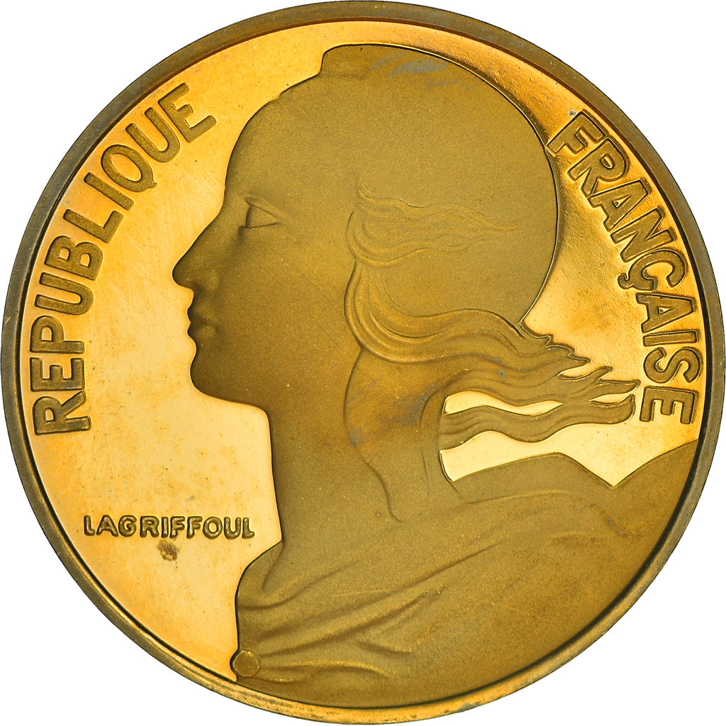 Munten, Frankrijk, Marianne, 20 Centimes, 1999, Paris, Proof / BE, FDC