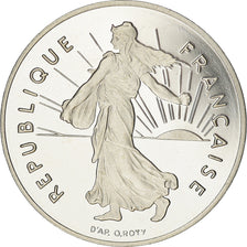 Coin, France, Semeuse, Franc, 2000, Paris, Proof / BE, MS(65-70), Nickel