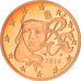 France, 5 Centimes, 2014, Paris, Proof / BE, MS(65-70), Bi-Metallic, Gadoury:7a.
