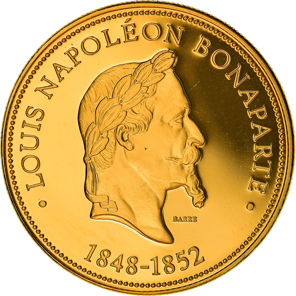 Francia, medalla, Louis Napoléon Bonaparte, Président de la République