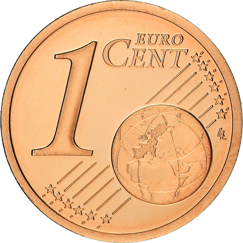 Francja, Euro Cent, 2015, Proof / BE, MS(65-70), Miedź platerowana stalą