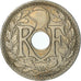 Coin, France, Lindauer, 25 Centimes, 1921, AU(50-53), Copper-nickel, KM:867a