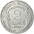 Moeda, França, Morlon, 2 Francs, 1948, Paris, VF(30-35), Alumínio, KM:886a.1