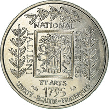 Coin, France, Institut, Franc, 1995, Paris, MS(63), Nickel, KM:1133, Gadoury:480