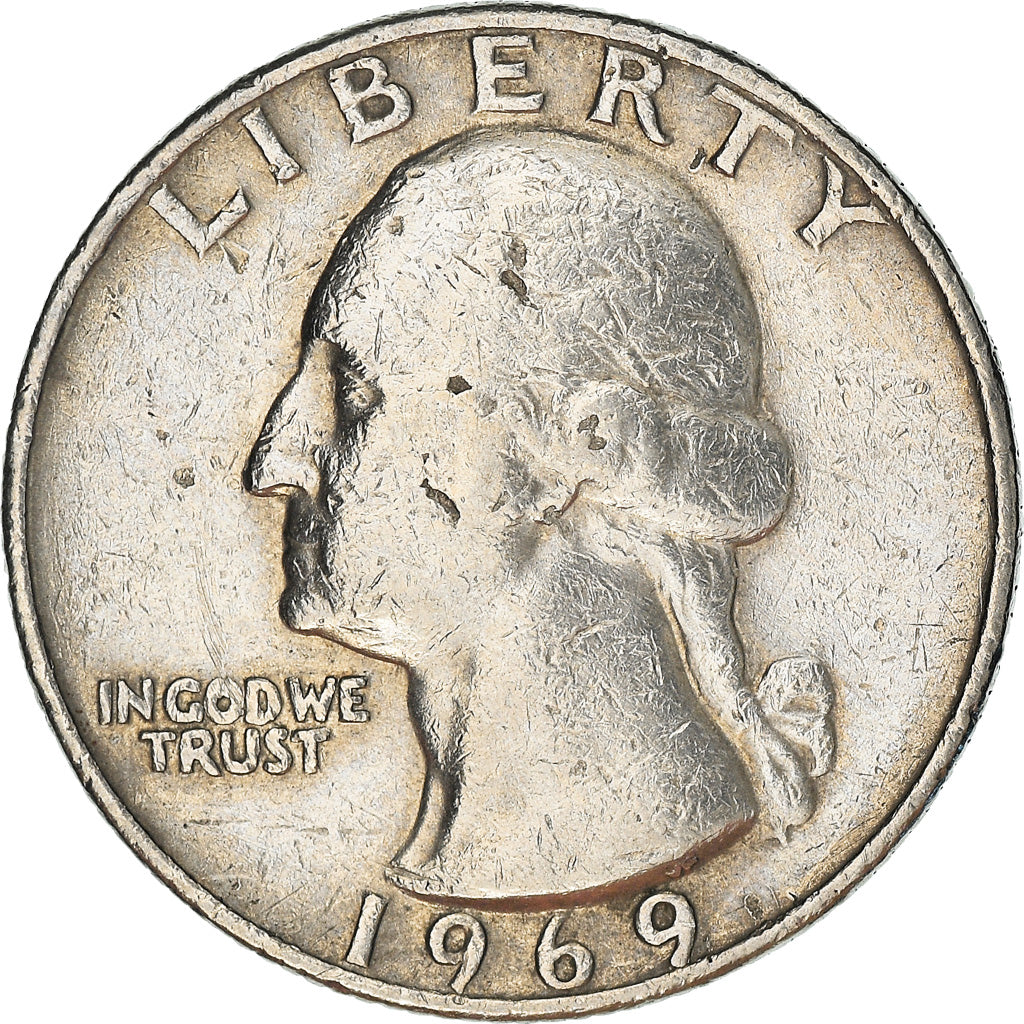 Pièce de monnaie de 1 centime 1969 type épi acier inoxydable - Collection