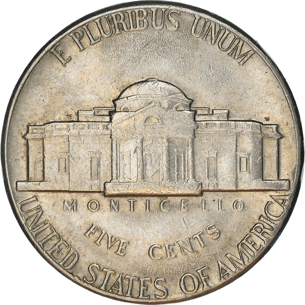Moneta, Stati Uniti, Jefferson Nickel, 5 Cents, 1973, U.S. Mint, Philadelphia
