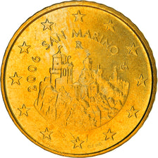 San Marino, 50 Euro Cent, 2006, Rome, 50 centimes, MS(65-70), Brass, KM:445