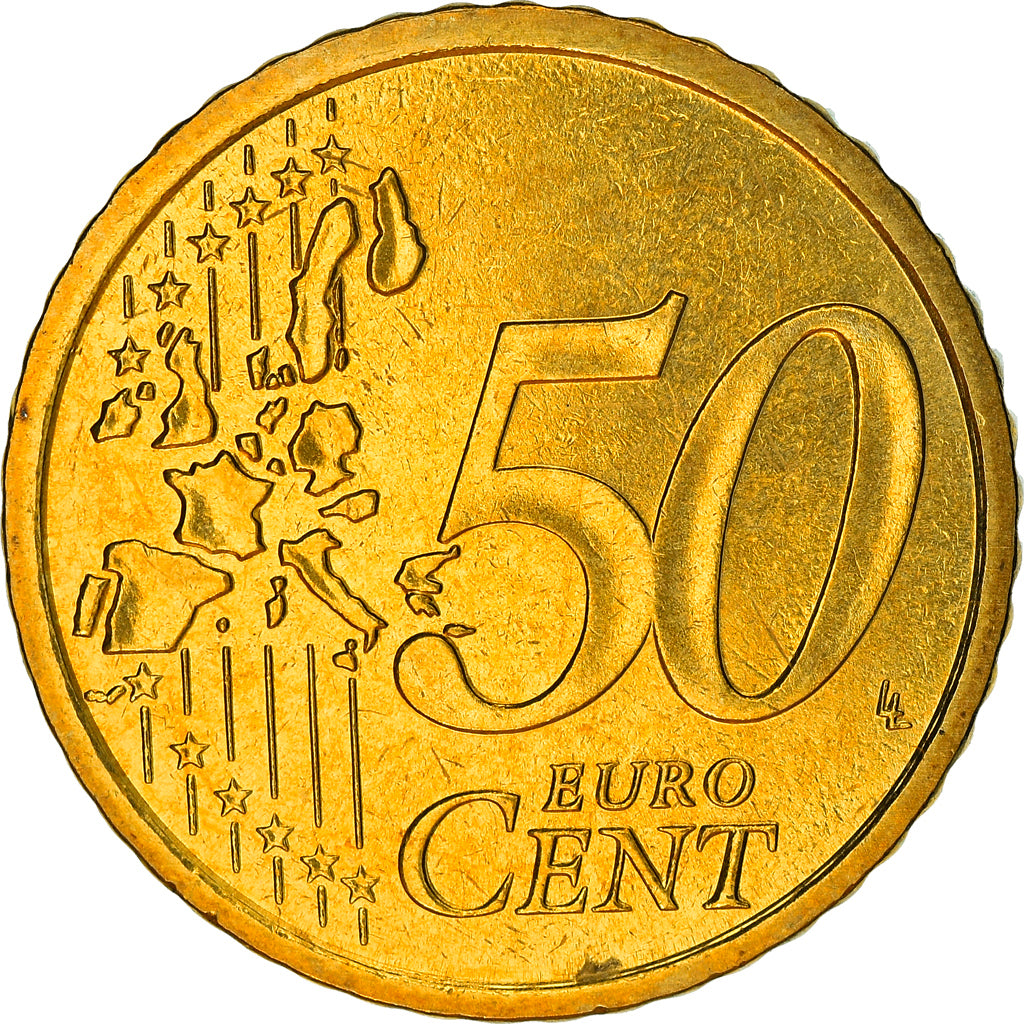 San Marino, 50 Euro Cent, 2006, Rome, 50 centimes, MS(65-70), Brass, KM:445