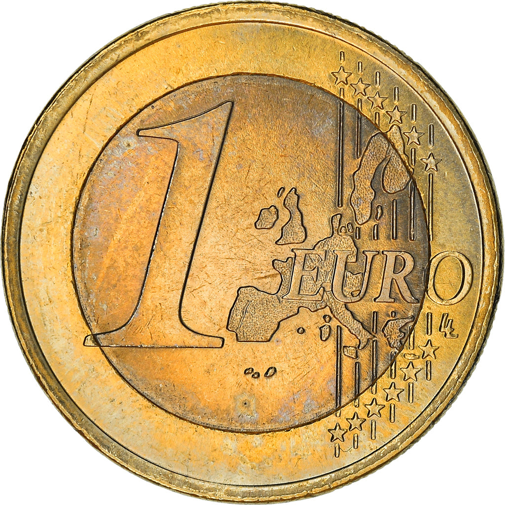 Monaco, Euro, 2001, Paris, MS(63), Bimetaliczny, Gadoury:MC178, KM:173