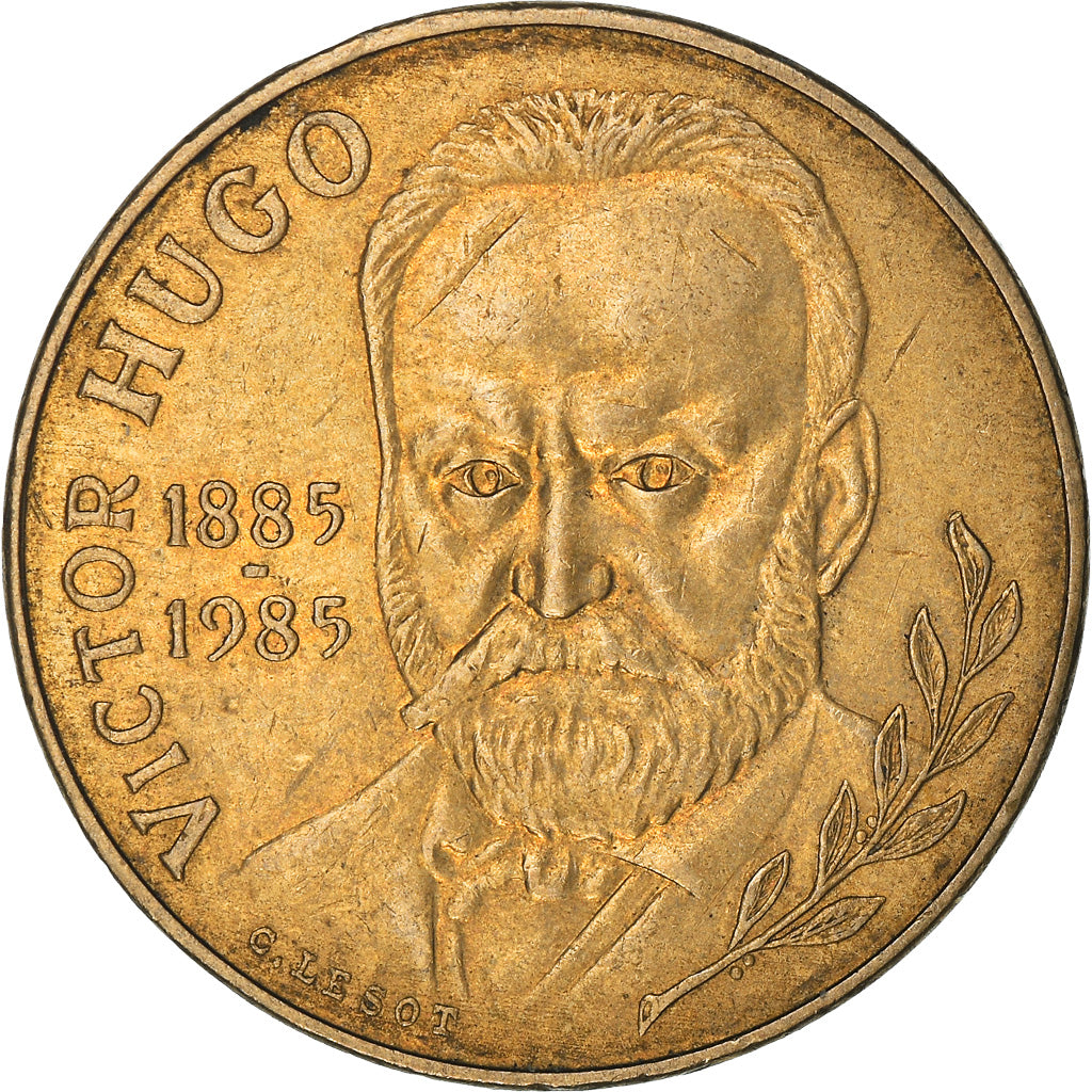 Monnaie, France, Victor Hugo, 10 Francs, 1985, TTB, Nickel-Bronze, Gadoury:819