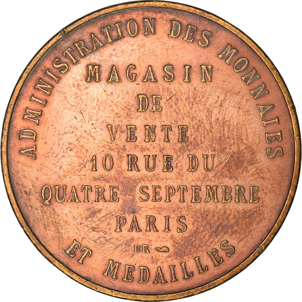 France, Token, Trades, Business & industry, AU(50-53), Bronze