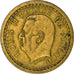 Moneta, Monaco, 2 Francs, 1943, Paris, VF(20-25), Brązal, Gadoury:134