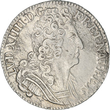 Moneta, Francia, Louis XIV, 1/4 Écu aux 3 couronnes, 1/4 Ecu, 1715, Reims